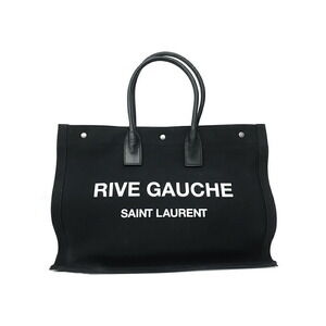 SAINT LAURENT PARIS Rive Gauche Tote Bag Black
